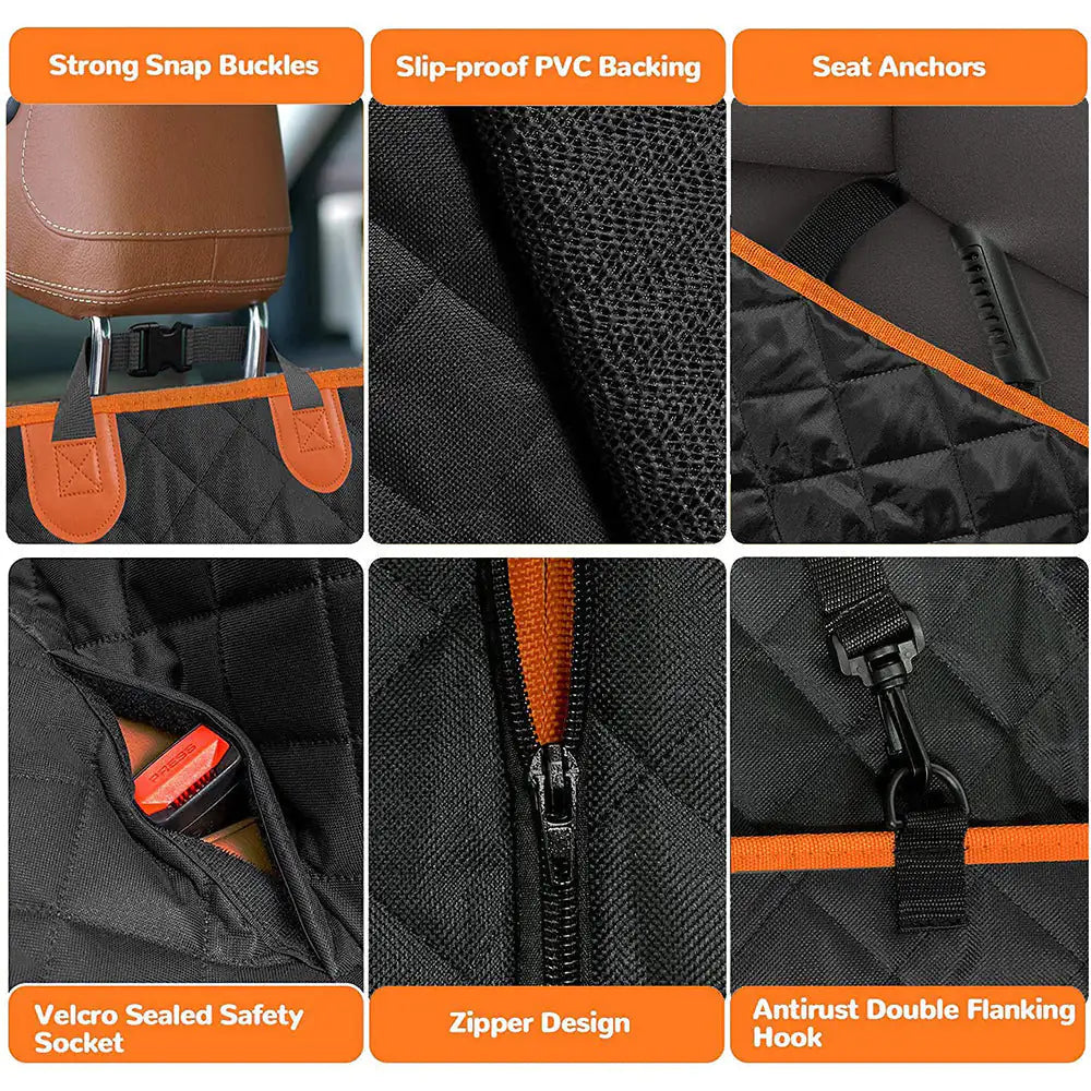 Dog Car Seat Cover For Back Seat