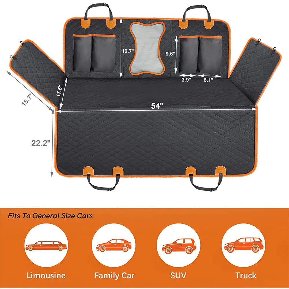 Dog Car Seat Cover For Back Seat