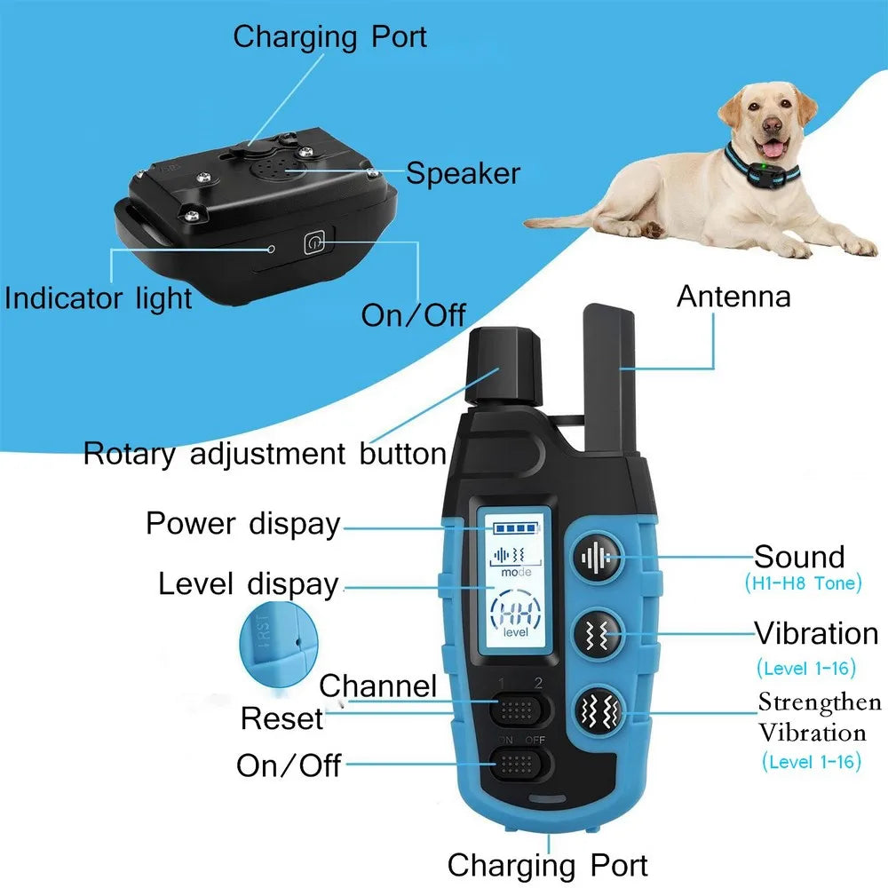 Dog Training Collar with Remote Rechargeable