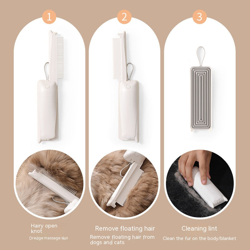 2-in-1 Pet Hair Brush